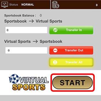 step1 in Virtual Sports