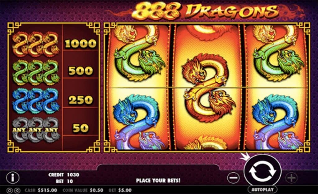 888 Dragons-ทดลองเล่น