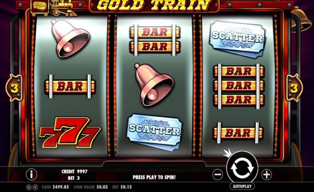 Gold Train-slot
